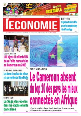 Le Quotidien de l'Economie - 28/08/2019