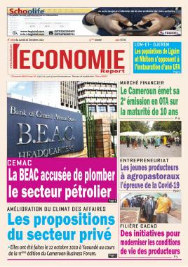 Le Quotidien de l'Economie - 26/10/2020