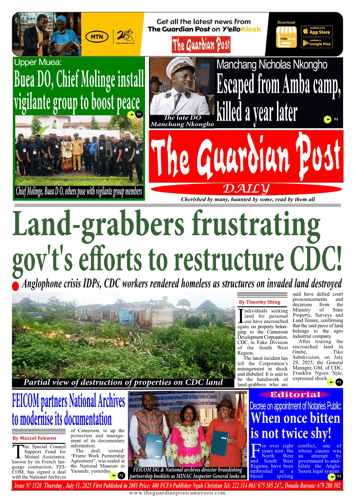 The Guardian Post - 31/07/2025